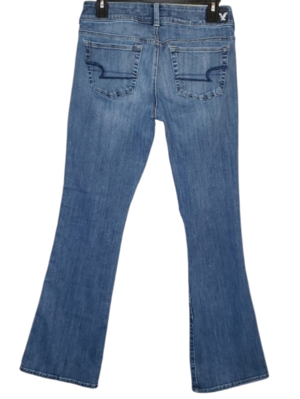 Vintage Y2K American Eagle Stretch Low Rise Kick Boot Jeans - Picture 3 of 6